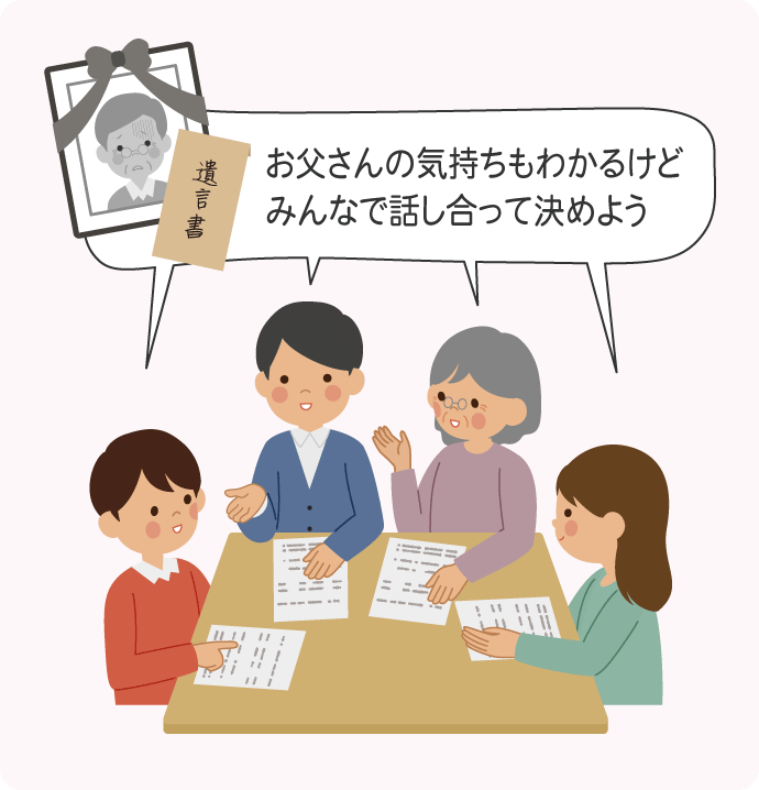 相続人全員が同意していることを示すために、必ず遺産分割協議書を作成しましょう