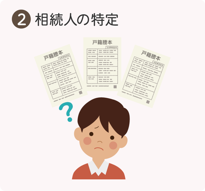 遺産分割協議の進め方②相続人の特定