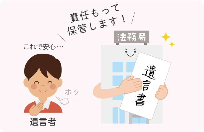 自筆証書遺言の保管は法務局がお勧め