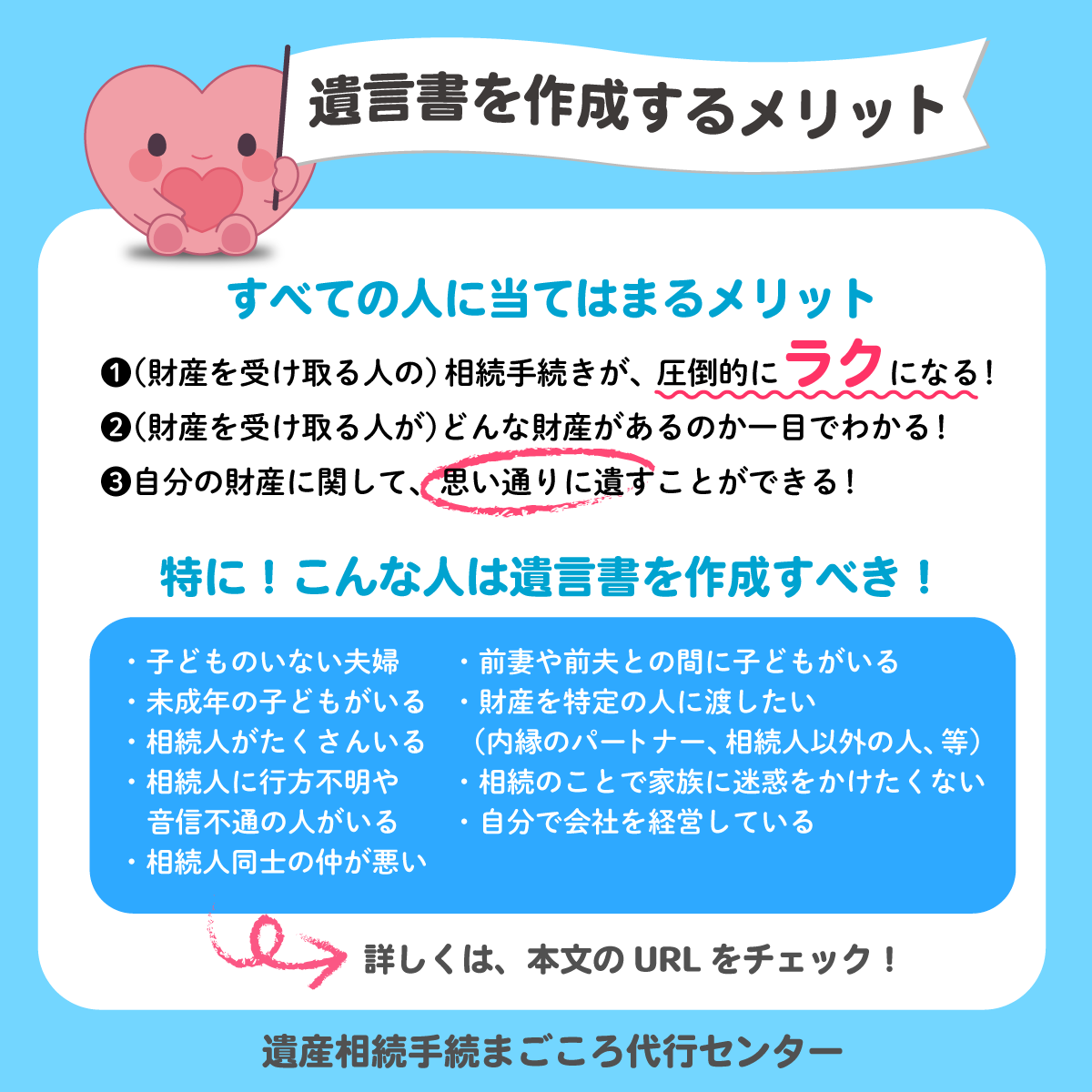 遺言書を作成するメリット