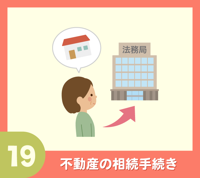 〈相続手続き20のステップ〉19.不動産の相続手続き